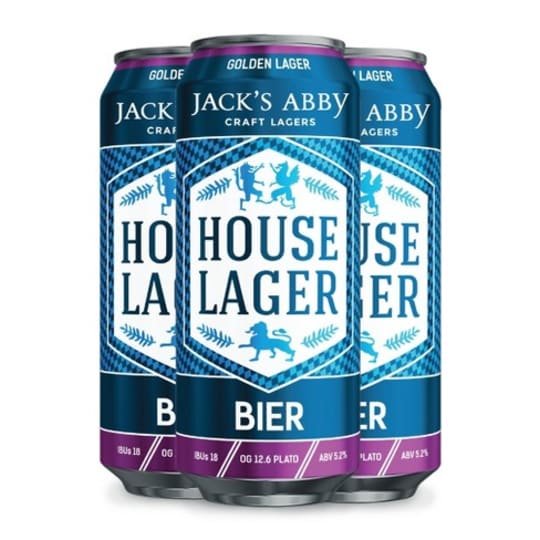 JACK'S ABBY HOUSE LAGER 4PK CANS Delivery in Boston, MA The Wild Duck