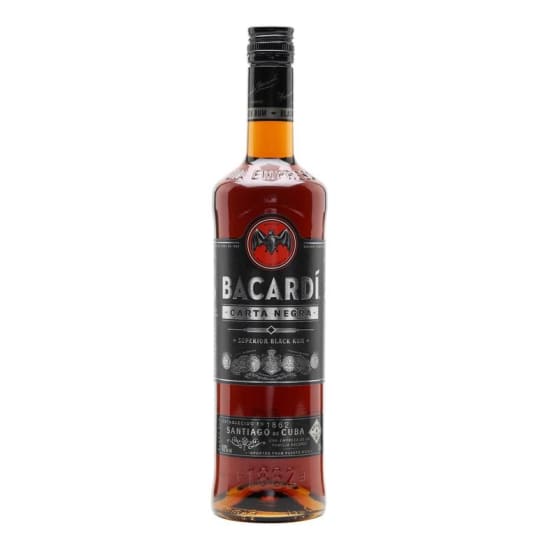 BACARDI BLACK 750ML - 