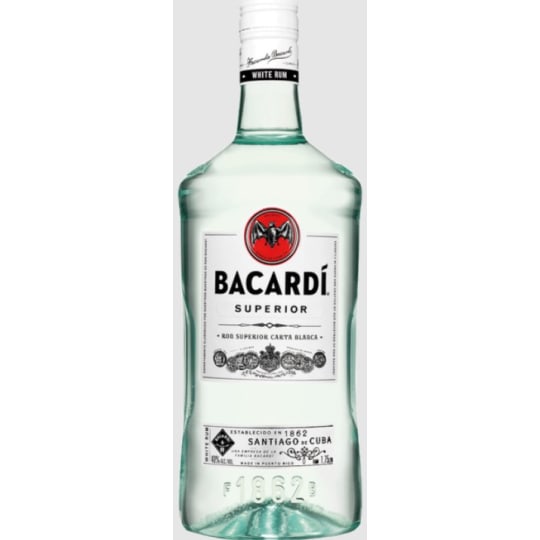 BACARDI SILVER 1.75L - 
