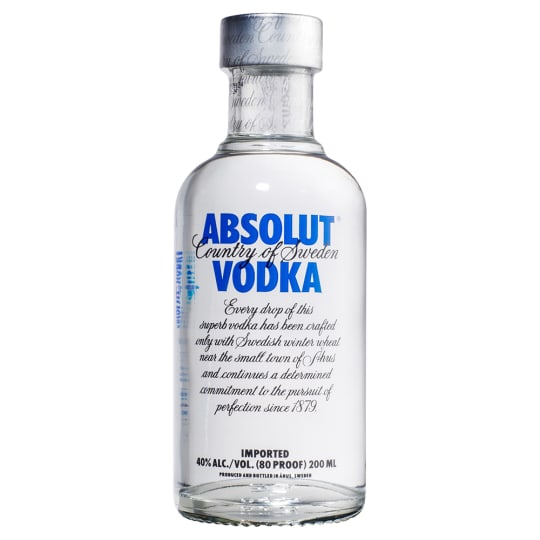 ABSOLUT REGULAR 200ML - 