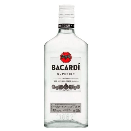 BACARDI SILVER 375ML - 