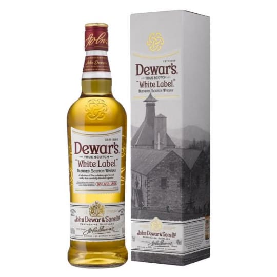 DEWARS WHITE LABEL 750ML - 
