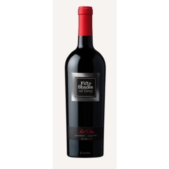 FIFTY SHADES OF GREY RED SATIN - 