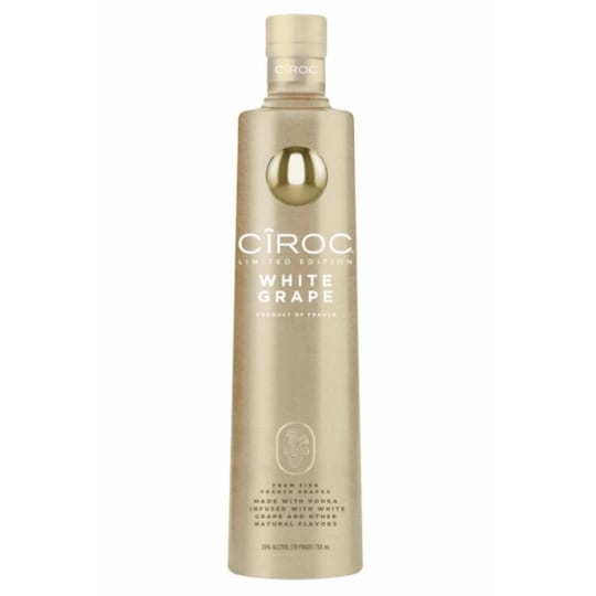 CIROC WHITE GRAPE 750ML - 