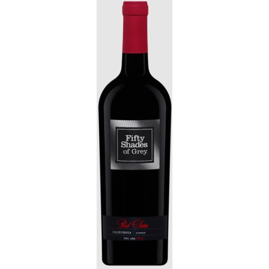 FIFTY SHADES OF GREY RED SATIN 750ML - 