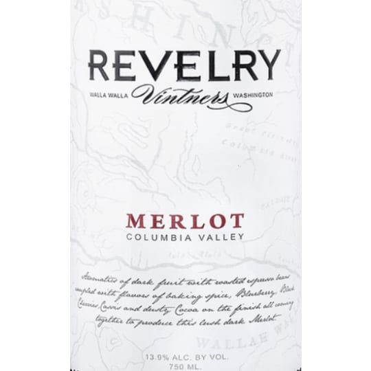 Revelry Merlot Vintners Columbia Valley 2017 750ml - 