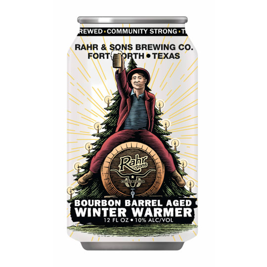 Rahr & Sons Bourbon Barrel Aged Winter Warmer - 6 pack can / 12oz Rahr & Sons Bourbon Barrel Aged Winter Warmer - 6 pack can / 12oz -