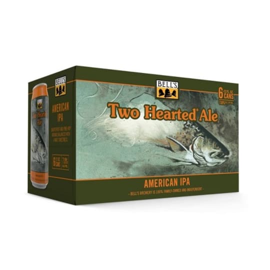 Bell's Two Hearted Ale - 6 pack can / 12oz - 
