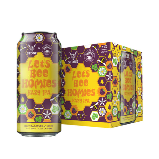 Stone Lets Bee Homies - 6 pack can / 12oz - 