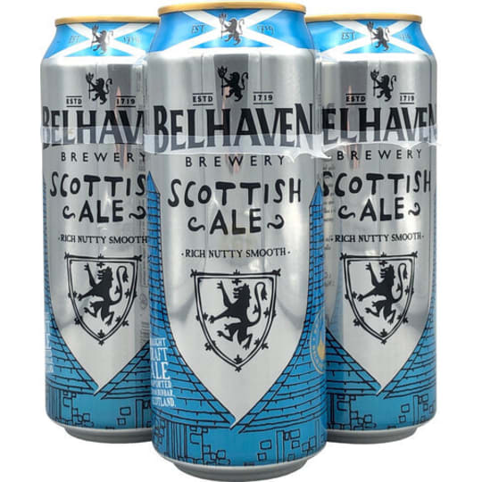 Belhaven Scottish Ale - 4 pack can / 16oz - 