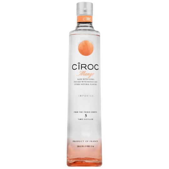 Ciroc Mango - 375mL - CÎROC Mango is distilled five times to ensure high quality. The spirit is masterfully infused with a distinctive blend of mango and other natural flavors, resulting in a taste experience that is lusciously different and elegantly smooth. Enjoy on the rocks, as a shot or mixed in your favorite cocktail.
