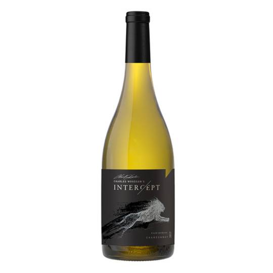 Intercept 24 Chardonnay - 750mL - Intercept Chardonnay is medium bodied with notes of spiced apples, citrus, and biscuit. Rich from barrel fermentation and sur lie aging, the wine has bright acidity with a lingering toasty oak finish. Pairs well with seafood (salmon, crab, octopus), roasted chicken, and fresh summer salads.