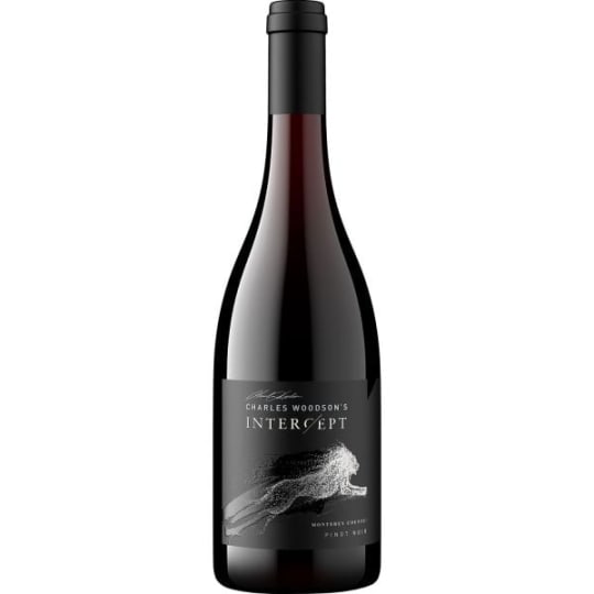 Intercept Pinot Noir - 750mL - The Monterey County Pinot Noir comes from the Santa Lucia Highlands appellation with a small percentage of Paso Robles fruit. It is fermented in stainless steel with malolactic aging done in barrels, aged in French and European oak for 14 months.        Garnet in color, with aromas of strawberry, pastry cream, and nutmeg. This wine is medium-bodied with dusty fine-grained tannins and a long juicy finish. Enjoy with grilled salmon, braised duck, or stuffed Portobello mushrooms.?