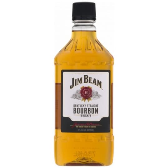 Jim Beam Bourbon Whiskey - 750mL Plastic Bottle - THE WORLD’S #1 BOURBON. Jim Beam was founded in 1795 and has been operated by one family for seven generations. We’ve always created bourbon our way, aging it twice as long as the law requires.