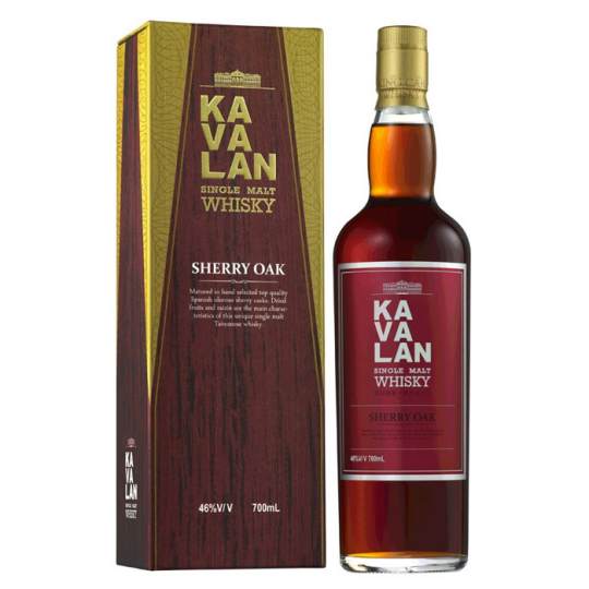 Kavalan Sherry Oak Single Malt - 750mL - 