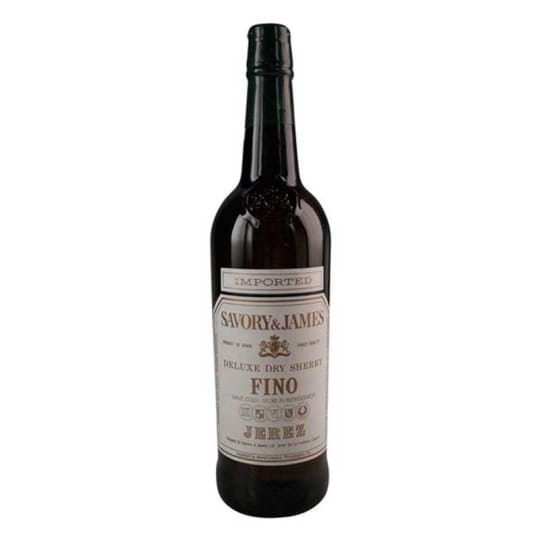 Savory & James Deluxe Dry Sherry - 750mL - 