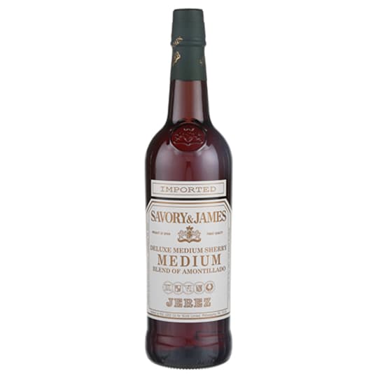 Savory & James Deluxe Medium Sherry - 750mL - 
