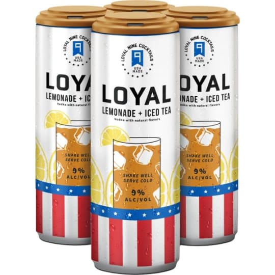 Loyal 9 Lemon & Ice Tea 4Pack - 