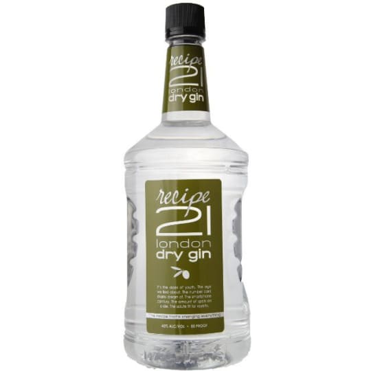 Recipe 21 Dry Gin - 1.75L - 