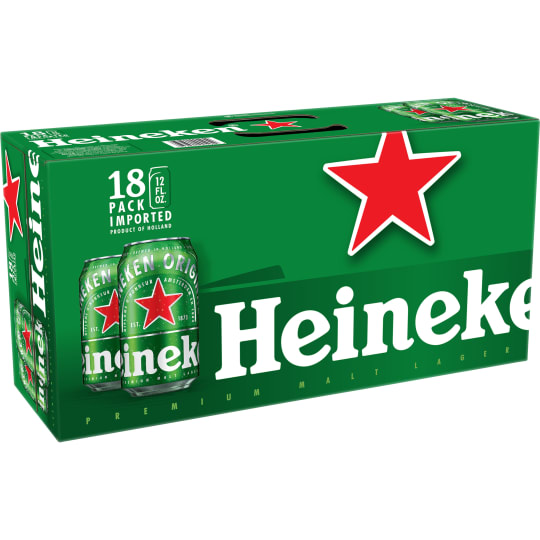 Heineken - 18 pack can 12oz - 