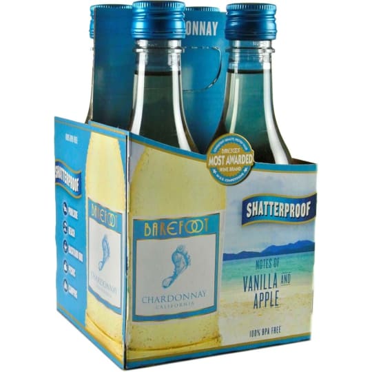 Barefoot Chardonnay - 4 Packs - 