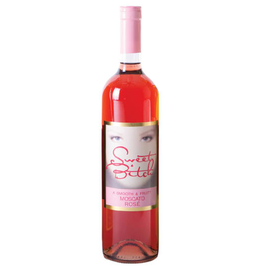 Sweet Bitch Moscato Rose - 750mL - 