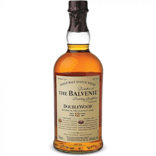 The Balvenie 12 Year Old Doublewood Single Malt Scotch Whisky 750ml