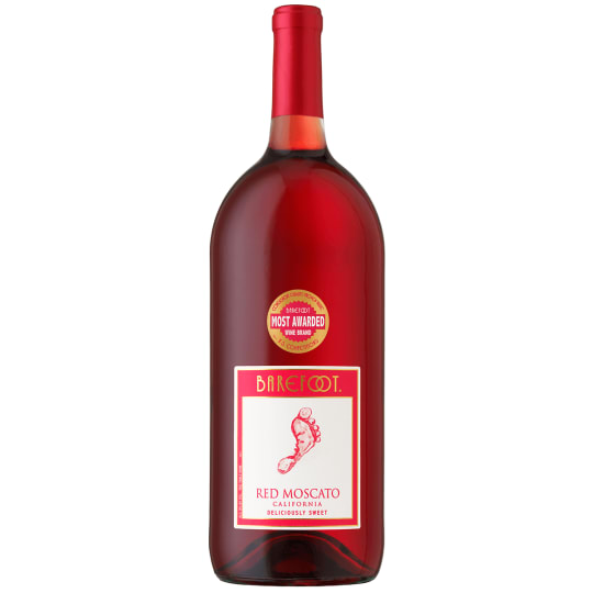 Barefoot Red Moscato - 1.5L - 