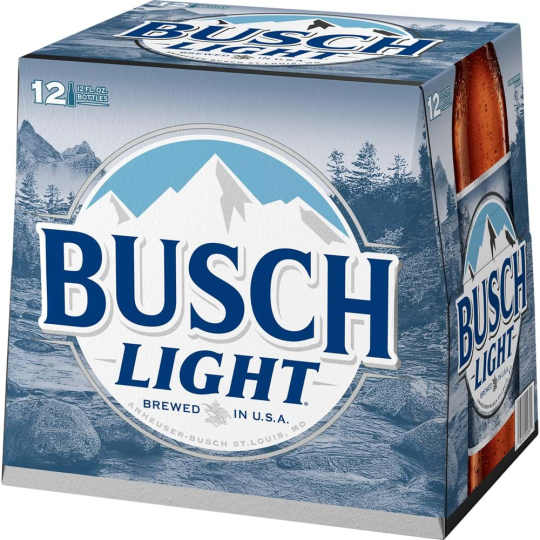 Busch Beer - 12 bottles / 12oz - 