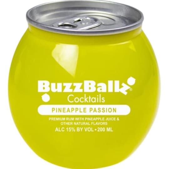 Buzzballz Pineapple Passion Cocktail - 200mL - 