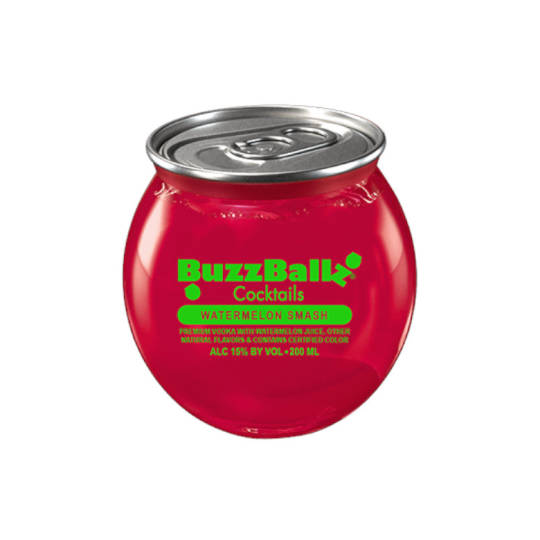 Buzzballz Watermelon Smash Cocktail - 200mL - 