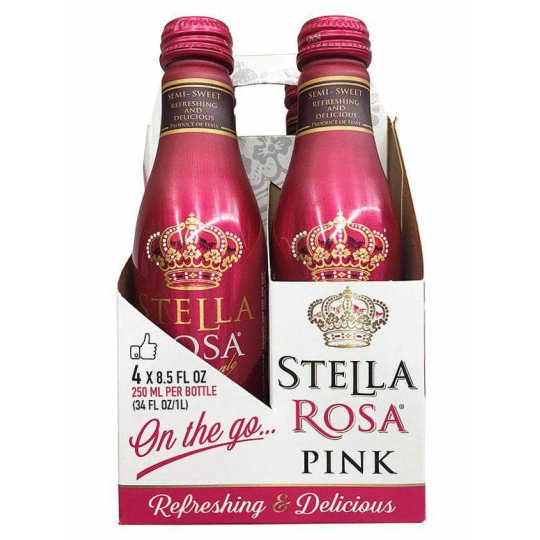 Stella Rosa Pink - 4 bottles / 250mL - 