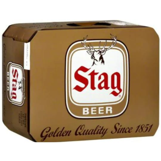 Stag Beer - 12 cans / 12oz - 