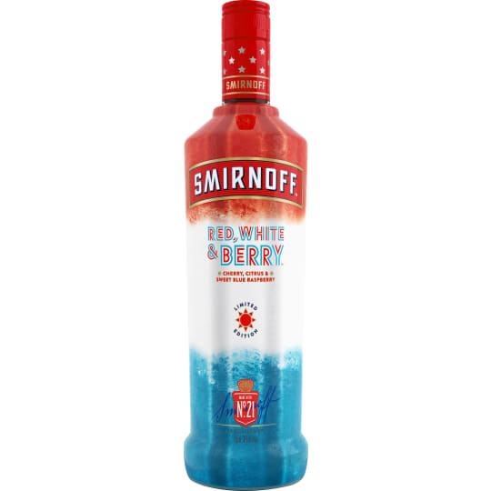 Smirnoff Red White & Berry Vodka - 750mL - 