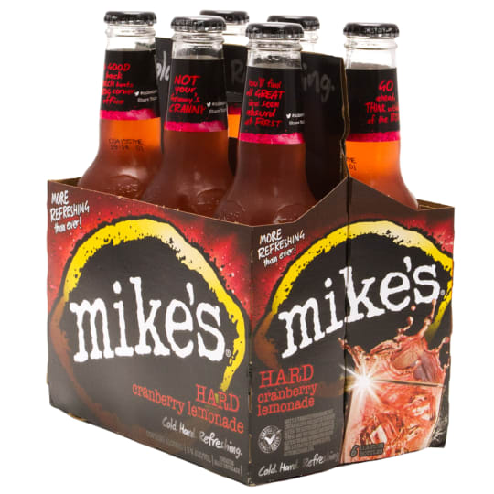 Mike's Hard Cranberry Lemonade Seltzer - 6 bottles / 11.2oz - 