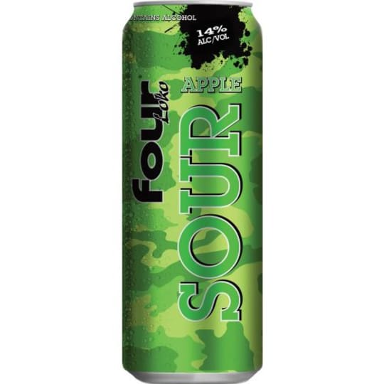 Four Loko Sour Apple - 1 can / 24oz - 