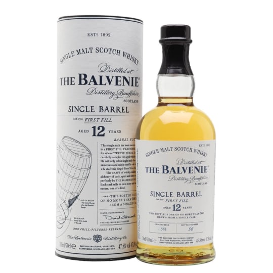 The Balvenie 12 Years Single Barrel First Fill - 750mL - 