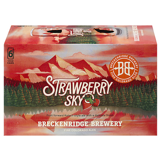 Breckenridge Brewery Strawberry Sky - 6 pack cans - 