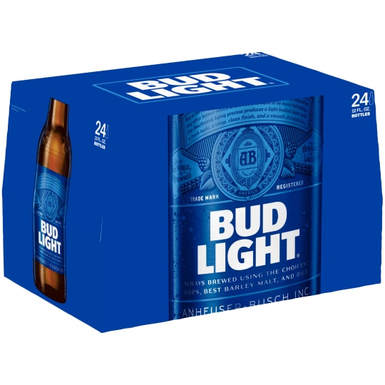 Bud Light - 24 pack bottles - 
