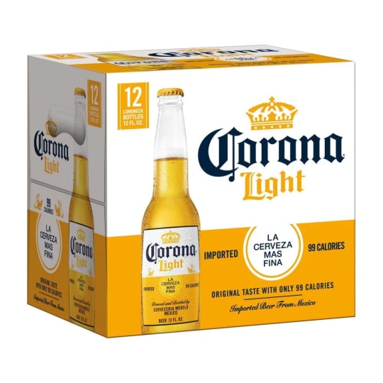 Corona Light - 12 pack bottle - 