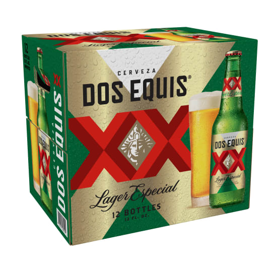 Dos Equis Lager - 12 pack bottle - 