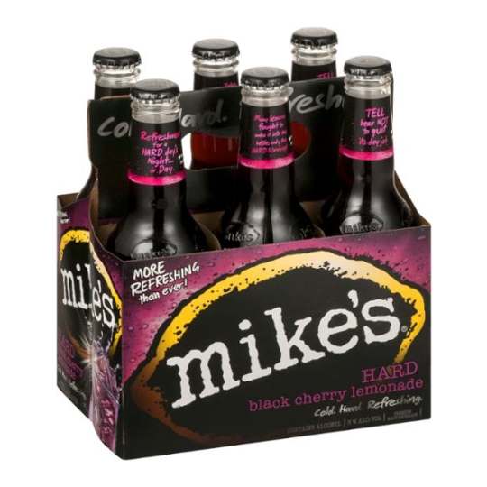 Mike's Black Cherry - 6 pack - 