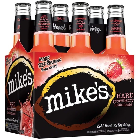 Mike's Strawberry - 6 pack - 