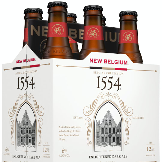 New Belgium 1554 - 6 pack bottle - 