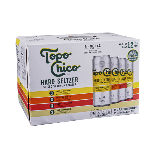 Topo Chico Seltzer Variety - 12 pack - 