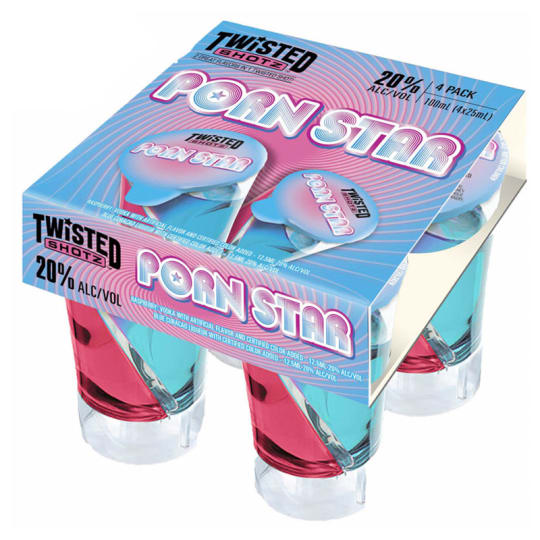 Twisted Shotz Porn Star - 4 pack - 