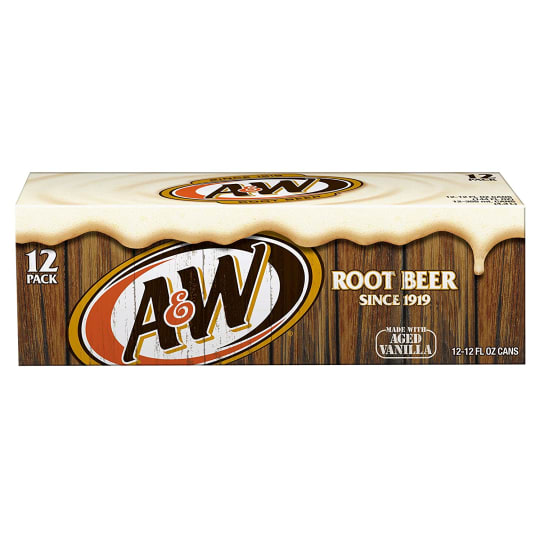 A&W Rootbeer - 12 pack cans - 