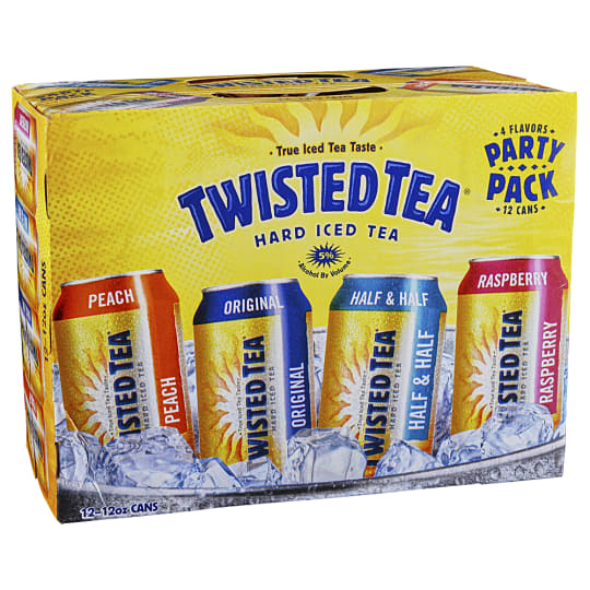 Twisted Tea Party Pack - 12 cans / 12oz Delivery in Addison, IL