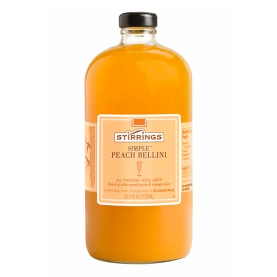 Stirrings Peach Bellini - 750mL - 