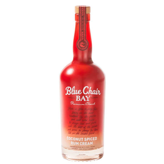 Blue Chair Bay Coconut Spiced Rum Cream - 750mL - Blue Chair Bay Coconut Spiced Rum Cream is authentic beach-made coconut rum, blended with real cream, and island and holiday spices so you make it smooth sailing this season. Whether it's an espresso martini, a creamy colada, or a root beer float, Coconut Spiced Rum Cream can take your cocktails to the next level.